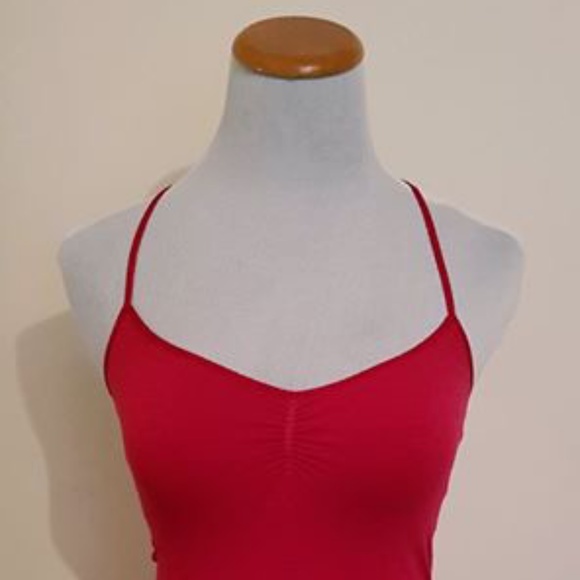 NWOT GUESS Red Stretchy Tank Top - XS/S - Picture 2 of 5